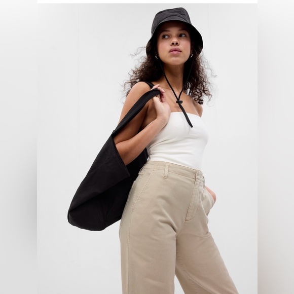 New With Tags - Mid Rise Loose Khakis - size 8 - Moonstone tan - Picture 3 of 9